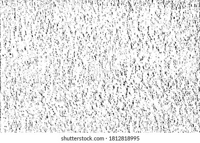 Grunge texture with noise, grain, and dots. Abstract monochrome background with random dots. Rough texture. Vector illustration. Overlay template.