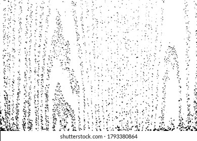 Grunge Textur eines alten Brettes. Blasses ungleiches Bild, Hintergrund eines Baumes. Vektorgrafik. Vorlage überlagern.