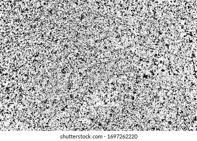 Textura gruesa de la antigua superficie de metal dañada con manchas, arañazos, ruido y granos. Plantilla superpuesta. Ilustración del vector