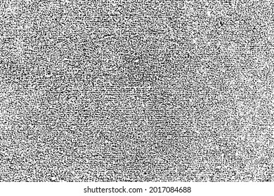 Grunge Textur einer alten Papieroberfläche. Einfarbiger Hintergrund der Abdeckung mit ungleichem Korn, Flecken und Rauschen. Vorlage überlagern. Vektorgrafik
