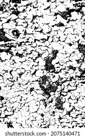 Grunge texture of an old surface in scratches