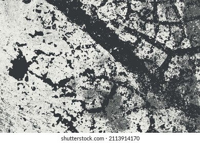 Grunge texture of an old worn surface