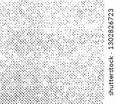 Grunge Texture on White Background, Black Abstract Dotted Vector, Halftone Dust Monochrome