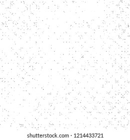 Grunge Texture on White Background, Black Abstract Dotted Vector, Halftone Grungy Design
