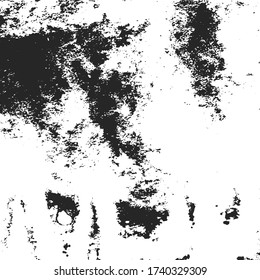 Grunge texture on white background. Design element. Textured vector backdrop.