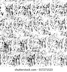 Grunge texture on a white background. Hand drawn black white vector illustration.