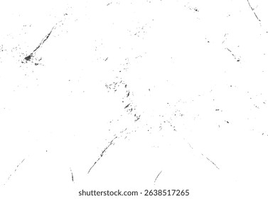 Grunge texture on white with cracks and scratches for a distressed and weathered appearance