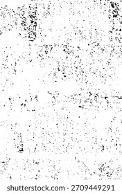 Grunge Texture Overlay Dark Scattered Lots auf Weiß