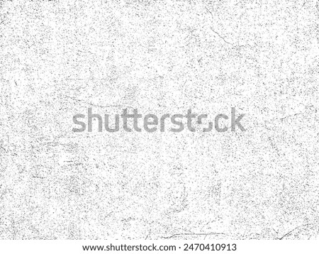 Grunge texture overlay distressed grain noise vector illustration. Dust dirt scratch rough white gray subtle surface. Light soft background abstract pattern element design minimalist clean simple