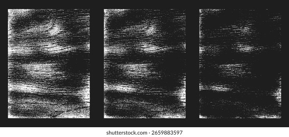 Grunge Texture Overlay Distressed Scratched Surface with Rough Paper Effect for Backgrounds, Posters, Print Design, and Vintage Style Vector