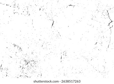 Grunge texture overlay with grain and scratches for creating distressed and aged vintage design elements