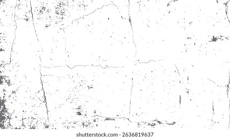 Grunge texture overlay stamp effect for design. Dirty damaged grainy surface with scratches. Distressed black texture vector for vintage style layouts.