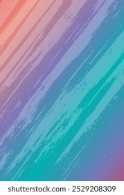 Grunge texture ovrlay on colorful gradient background. use by poster, paper, magazine, banner, cover. Vector illustrator.