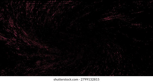 Grunge texture with pink paint splashes and scratches on a black background. Abstract distressed surface design for posters, banners, and digital art.