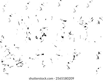 Grunge texture, rough black paint or ink pattern. Abstract, blotchy, dirty, texture for design effects and elements. Vector illustration