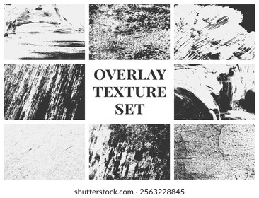 Grunge texture rough, paper, damaged, paint, distressed pack. overlay textures set collections