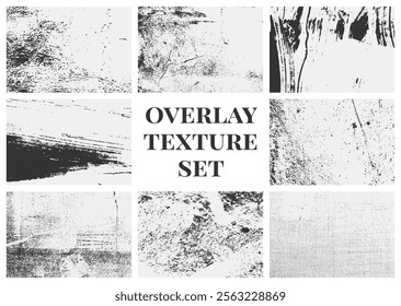 Grunge texture rough, paper, damaged, paint, distressed pack. overlay textures set collections