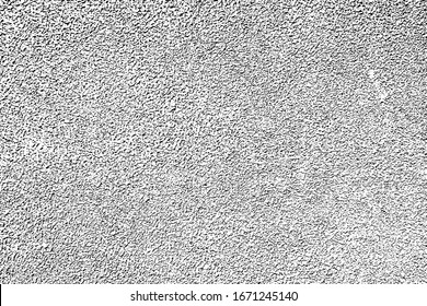 Grunge texture of a rough , rough surface with noise, dirt and grit. Abstract background of a rough surface carelessly filled with small particles. Vector illustration. Overlay template.