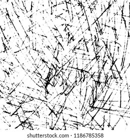 Grunge texture of scratched streaked surface. Vector EPS10