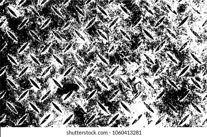 Grunge texture. Scratches, cracks, streaks, stains. Vector illustration.