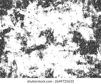 Textura Grunge com arranhões e manchas em preto e branco