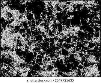 Textura Grunge com arranhões e manchas em preto e branco