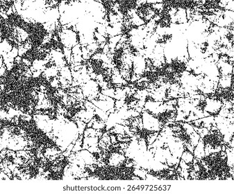 Textura Grunge com arranhões e manchas em preto e branco
