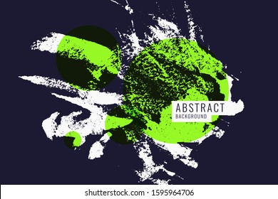 Grunge texture with scratches and spots. Abstract vector background.