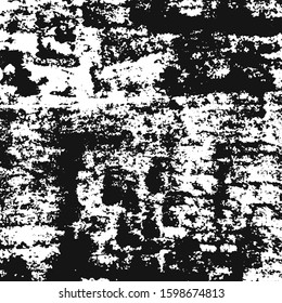 Grunge texture with scratches and spots. Abstract vector background.