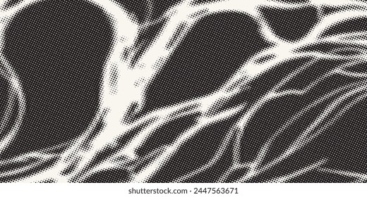 Grunge texture with scratches and spots. Abstract vector background.