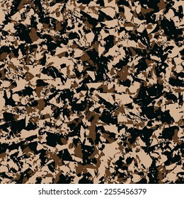 Grunge texture seamless vector pattern. African abstract background, animal skin textile. Stone wall background.