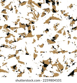 Grunge texture seamless vector pattern. African abstract background, animal skin textile. Stone wall background.