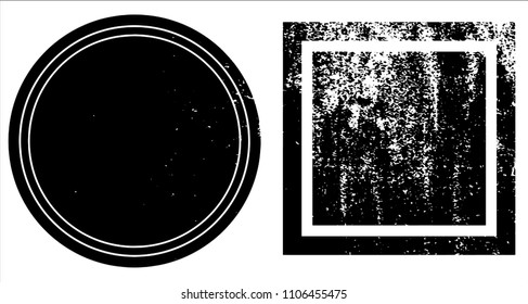 Grunge texture set