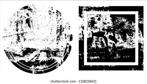 Grunge texture set