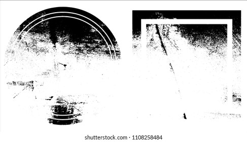 Grunge texture set