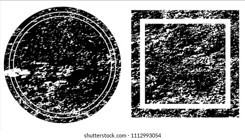 Grunge texture set