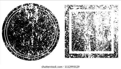 Grunge texture set