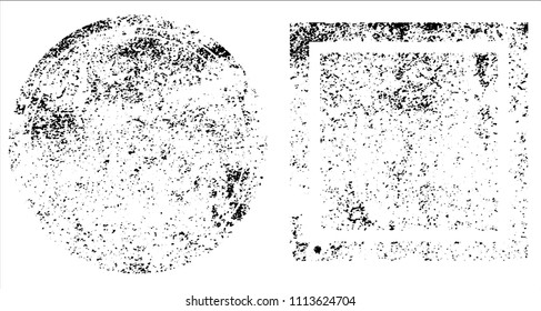 Grunge texture set