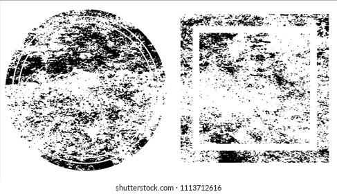 Grunge texture set