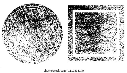 Grunge texture set