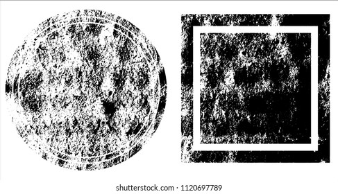 Grunge texture set