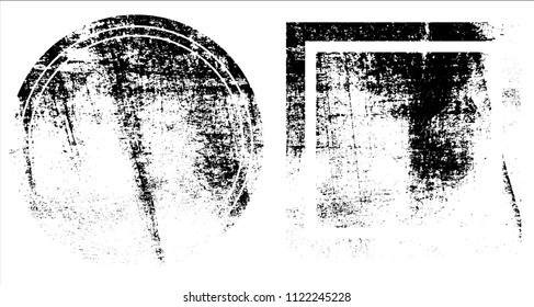 Grunge texture set
