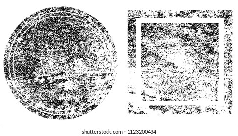 Grunge texture set