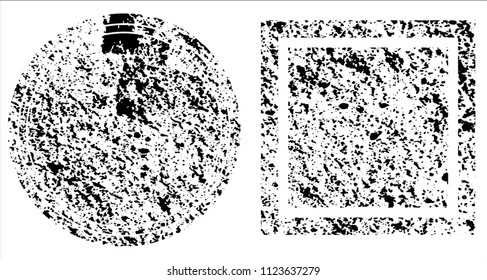 Grunge texture set