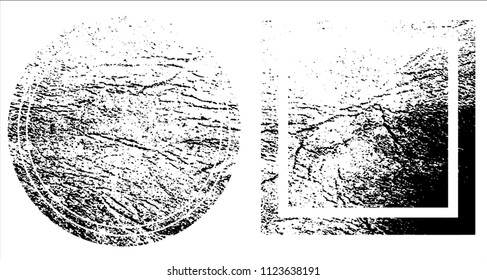 Grunge texture set