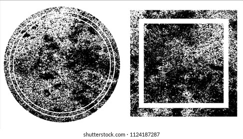 Grunge texture set