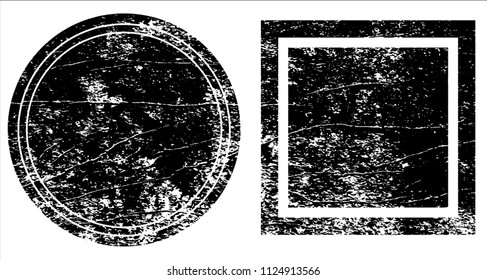 Grunge texture set
