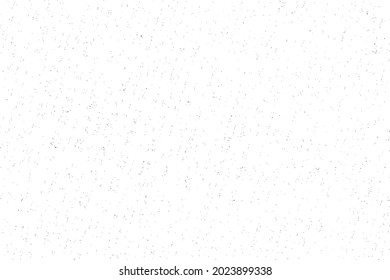 Grunge texture of a simple background with randomly scattered dots, grains of sand, grain. Vector illustration. Overlay template.