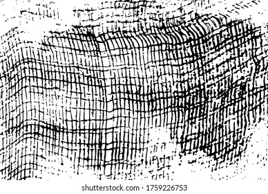 Textura gruesa de tela de algodón de gasa suave. Resumen de fondo monocromo de tela gruesa y rugosa. Ilustración vectorial.