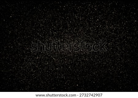 Grunge texture sparkle gold glitter dust decoration background design